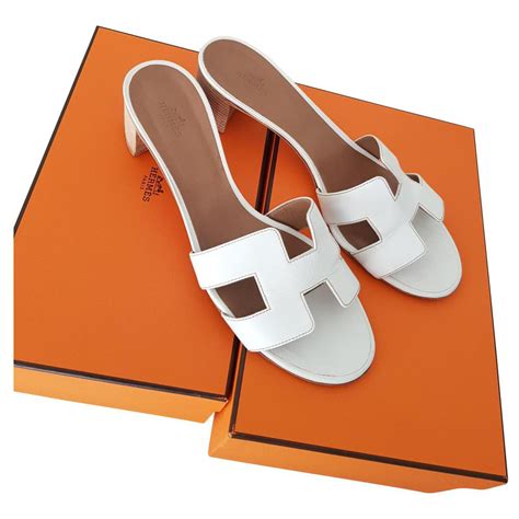 hermes sandals with heels.